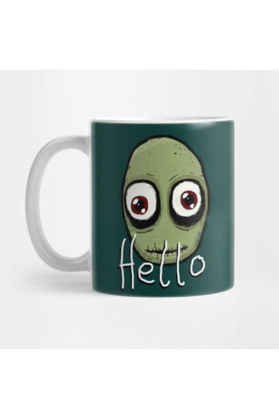 TatFast Kawaii Salad Fingers Mug, Gift, Dowry, Presentation Holder