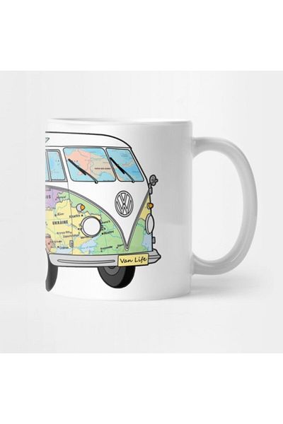 TatFast The Traveling Combi - كوب Vanlife، هدية، مهر، حامل عرض