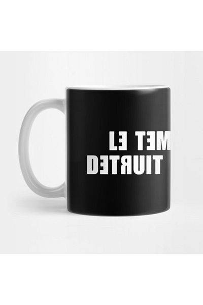 TatFast كوب "Time Destroys Everything" غير قابل للعكس - هدية ومهر وعرض