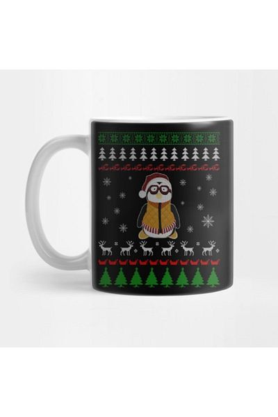 TatFast Hugsy Penguin Santa Christmas - Mug and Presentation for Friends