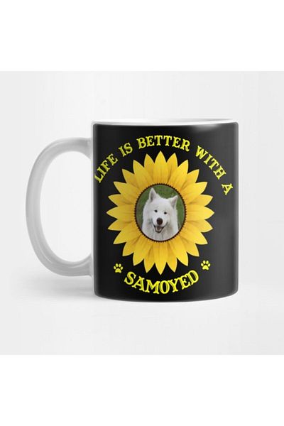TatFast Samoyed Lovers Mug, Gift, Dowry, Presentation Holder