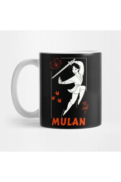 TatFast Mulan Fan Art Cup, Gift, Dowry, Presentation Holder