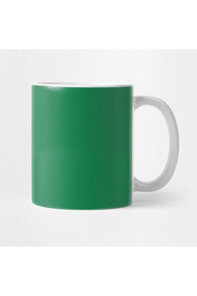 TatFast Green Merry Pugmas Printed Mug, Gift, Dowry, Presentation Holder