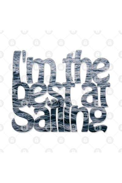 TatFast كوب I'm The Best At Sailing، هدية، مهر، عرض