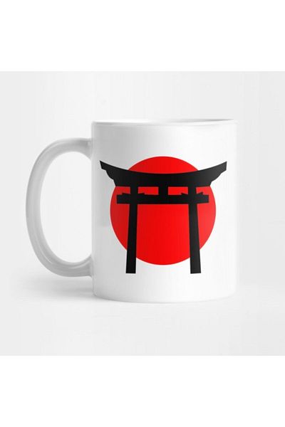 TatFast Japan Torii Mug, Gift, Dowry, Presentation Holder
