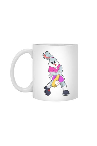 Fizello Rabbit Horse Baseball with Baseball White Trophy, Gift, Dowry, Presen...