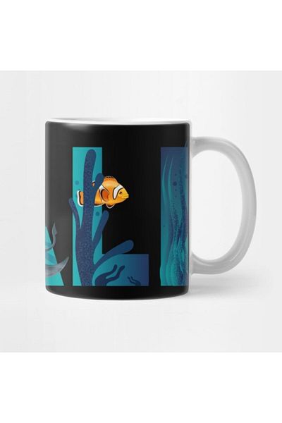 TatFast Bali Indonesia Island Underwater Coral Ocean Paradise Gift Mug