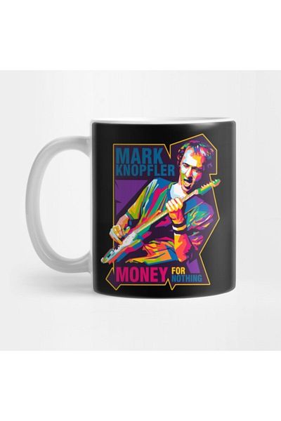 TatFast Knopfler Dire Straits Mug, Gift, Dowry, Presentation Holder