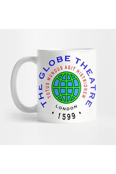 TatFast The Globe Theatre London 1599 كوب، هدية، مهر، عرض