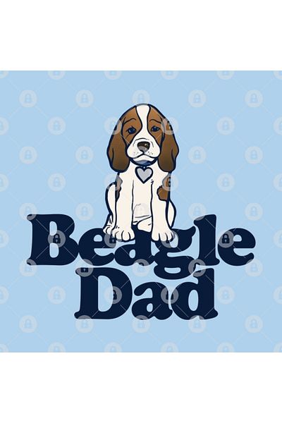 TatFast Beagle Dad Mug, Gift, Dowry, Presentation Holder