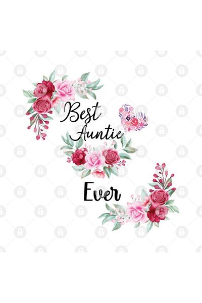 TatFast Best Auntie Ever Mug, Gift, Dowry, Presentation Holder