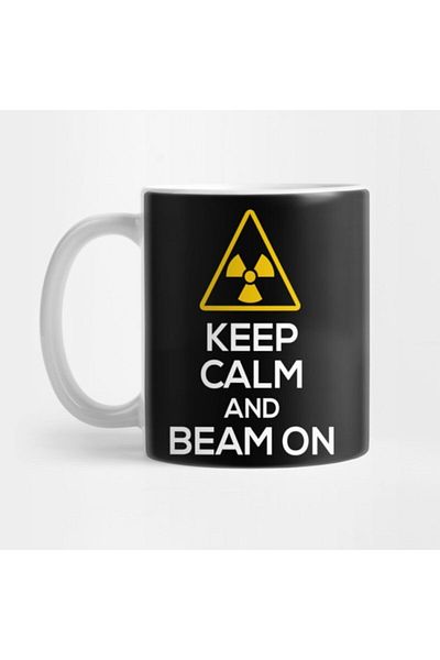 TatFast كوب Keep Calm And Beam On Radiology، هدية، مهر، عرض