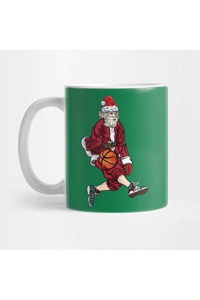 TatFast Funny Basketball Player Santa Trophy, Gift, Dowry, Presentation