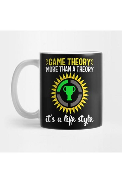 TatFast Game Theory More Than a Theory Cup, Gift, Dowry, Presentation