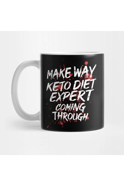 TatFast Keto Diet Expert Mug, Gift, Dowry, Presentation Holder