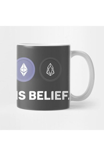 TatFast All Value Is Belief Crypto Mug, Gift, Dowry, Presentation