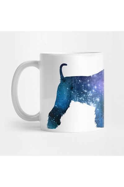 TatFast كوب صغير من نوع Schnauzer Silhouette