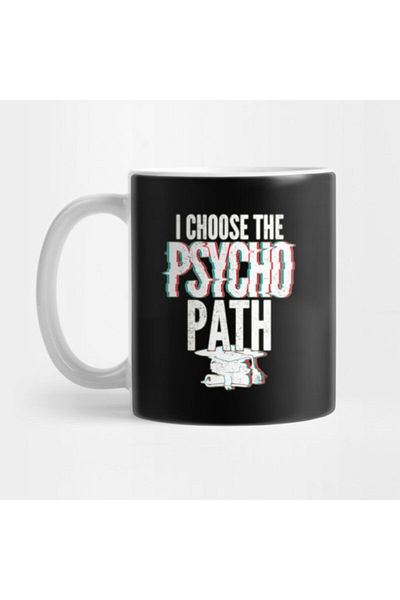 TatFast كوب I Chose Psycho Path المضحك لعلم النفس الرئيسي
