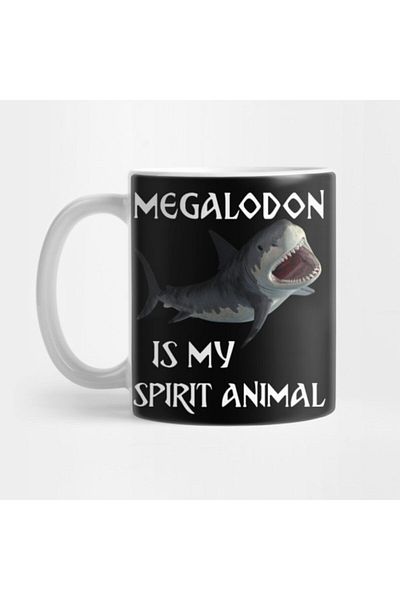 TatFast Megalodon Is My Spirit Animal Mug