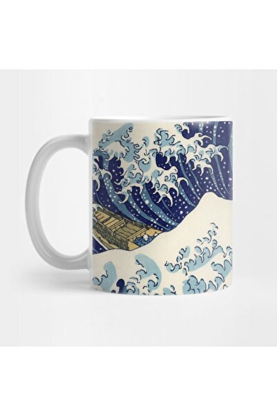 TatFast كوب The Great Wave Off Kanagawa، هدية، مهر، عرض