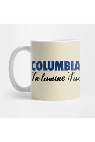 TatFast Columbia University - In Lumine Tuo Videbimus Lumen Mug