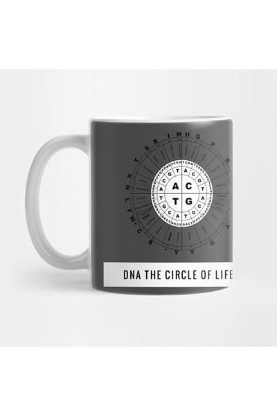 TatFast Dna the Circle of Life Mug, Gift, Dowry, Presentation