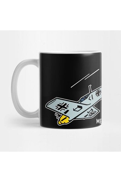 TatFast Messerschmitt Bf 109 Trophy - German Fighter Plane Model with Gift, Dowry and Presentation