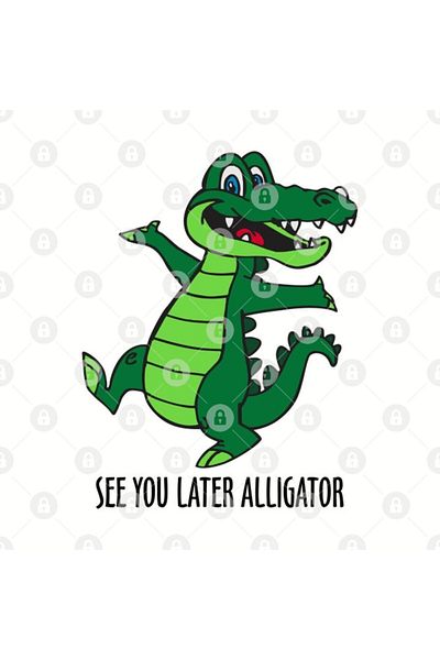 TatFast انظر لك في وقت لاحق كأس Alligator، هدية، مهر، حامل العرض