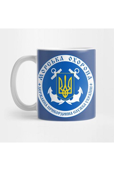 TatFast Ukrainian Sea Guard Mug, Gift, Dowry, Presentation Holder