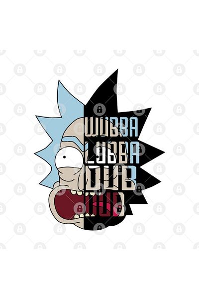 TatFast كوب Wubba Lubba Dub Dub، هدية، مهر، حامل عرض