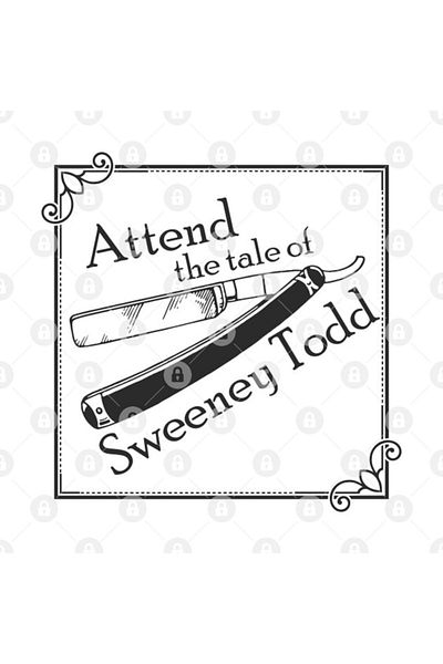 TatFast Sweeney Todd - كوب عصري خفيف، هدية، مهر، وعرض