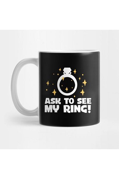 TatFast Engaged Mug, Gift, Dowry, Presentation