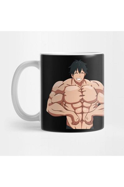 TatFast How Many Kilograms Are The Dumbbells You Lift؟- كوب هدايا أنيمي Machio Pose V.3