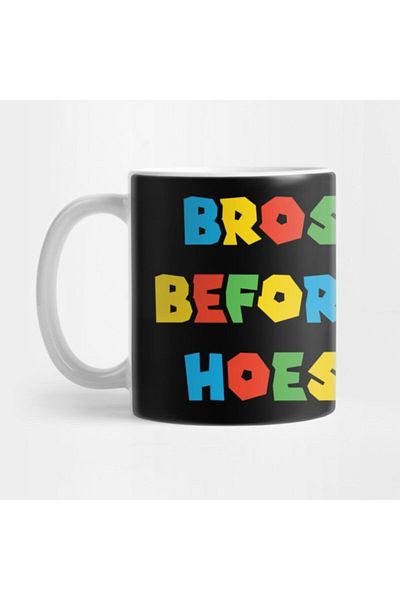 TatFast Bros Before Hoes - كوب ألعاب ريترو، هدية، مهر، عرض