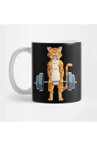TatFast كوب هدايا لرفع الأثقال في صالة الألعاب الرياضية من Cat Deadlift