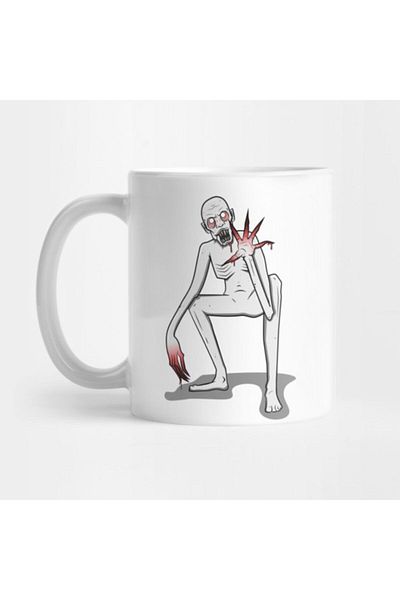 TatFast Scp 096 Shy Creepy Guy Secure Contain Protect Containment Cup