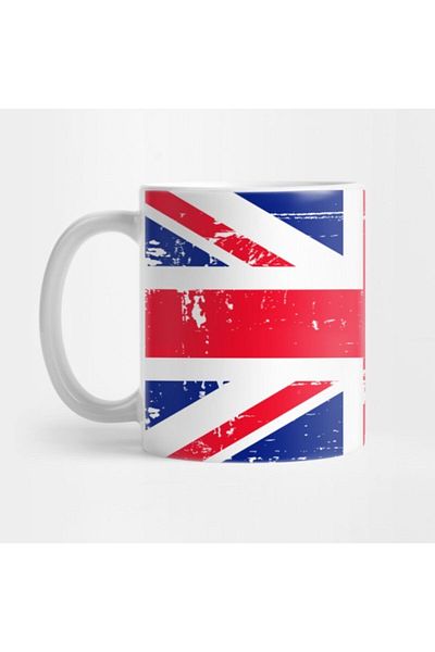 TatFast Union Jack Vintage Cup, Gift, Dowry, Presentation Holder