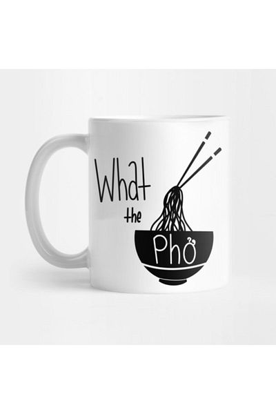 TatFast كوب What The Pho، هدية، مهر، عرض