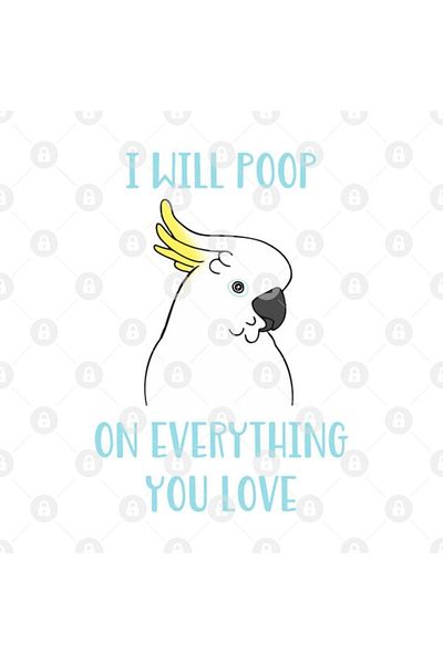 TatFast Cockatoo Poopa - Mug to Be Soft to Everything, Gift, Dowry, Presentation