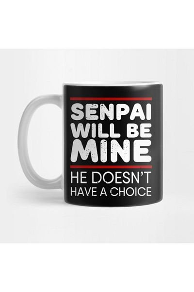 TatFast Yandere Cosplay Anime Senpai Mug, Gift, Dowry, Presentation Holder