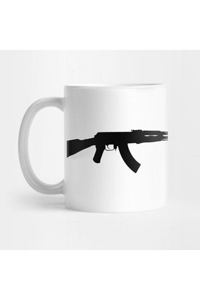 TatFast كوب أسود Ak 47، هدية، مهر، حامل عرض