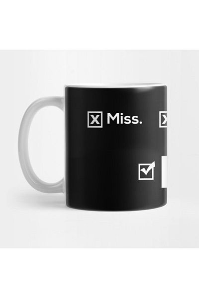 TatFast Miss Mrs Ms Dr Mug, Gift, Dowry, Presentation