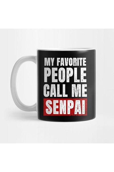 TatFast Anime Senpai Notice Me - Gift and Presentation Mug