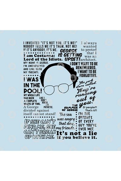 TatFast George Costanza Mug, Gift, Dowry, Presentation