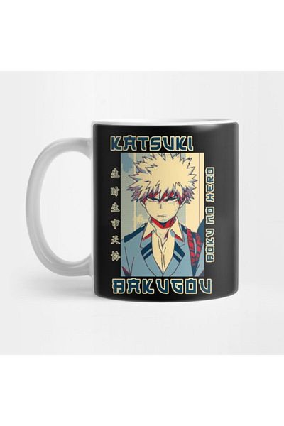 TatFast Katsuki Bakugou Mug, Gift, Dowry, Presentation Holder