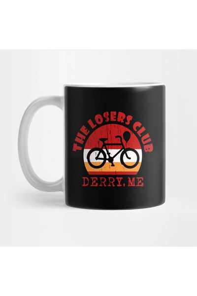 TatFast The Losers Club Vintage Bike - كوب بتصميم متعثر، هدية وعرض