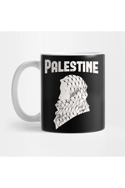 TatFast كوب كوفية فلسطيني، هدية، مهر، عرض