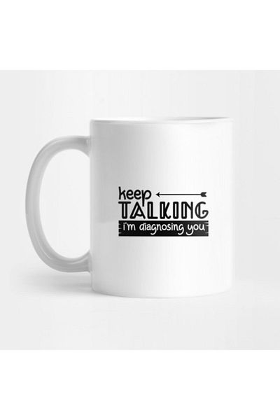TatFast Keep Talking Mug, Gift, Dowry, Presentation