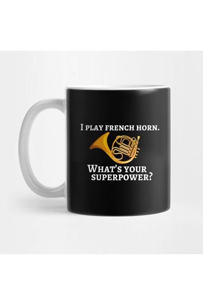 TatFast French Horn Mug - Gift, Dowry and Presentation Features