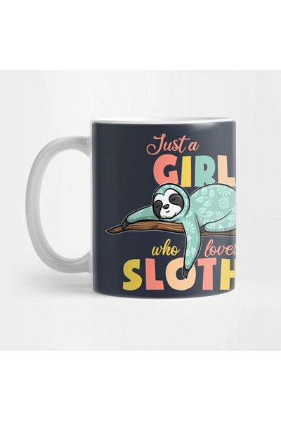 TatFast كوب هدية من Sloth I Can't Busy Coffee Stay Home